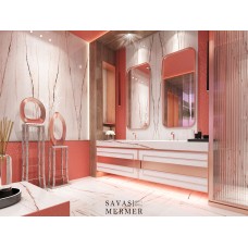 Calacatta Rosso Venato Mermer Calacatta Rosso Venato Mermer