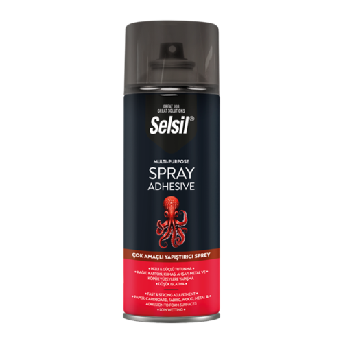 SELSİL ÇOK AMAÇLI YAPIŞTIRICI SPREY - 400ML